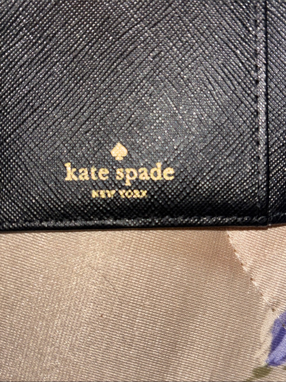 Kate Spade Striped Leather Continental Wallet Women’s Authentic - Picture 7 of 13